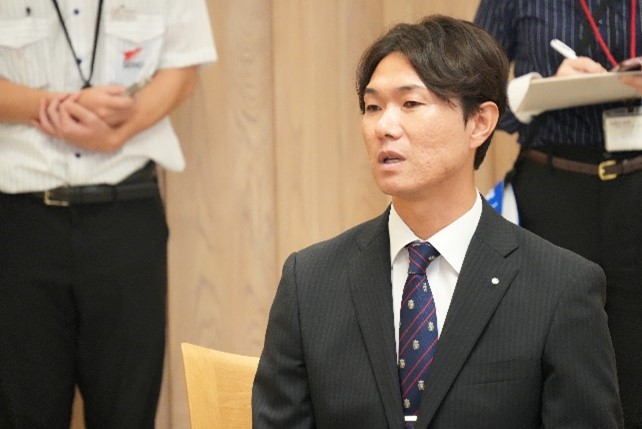 5連勝を振り返り、応援への感謝を語る佐伯監督