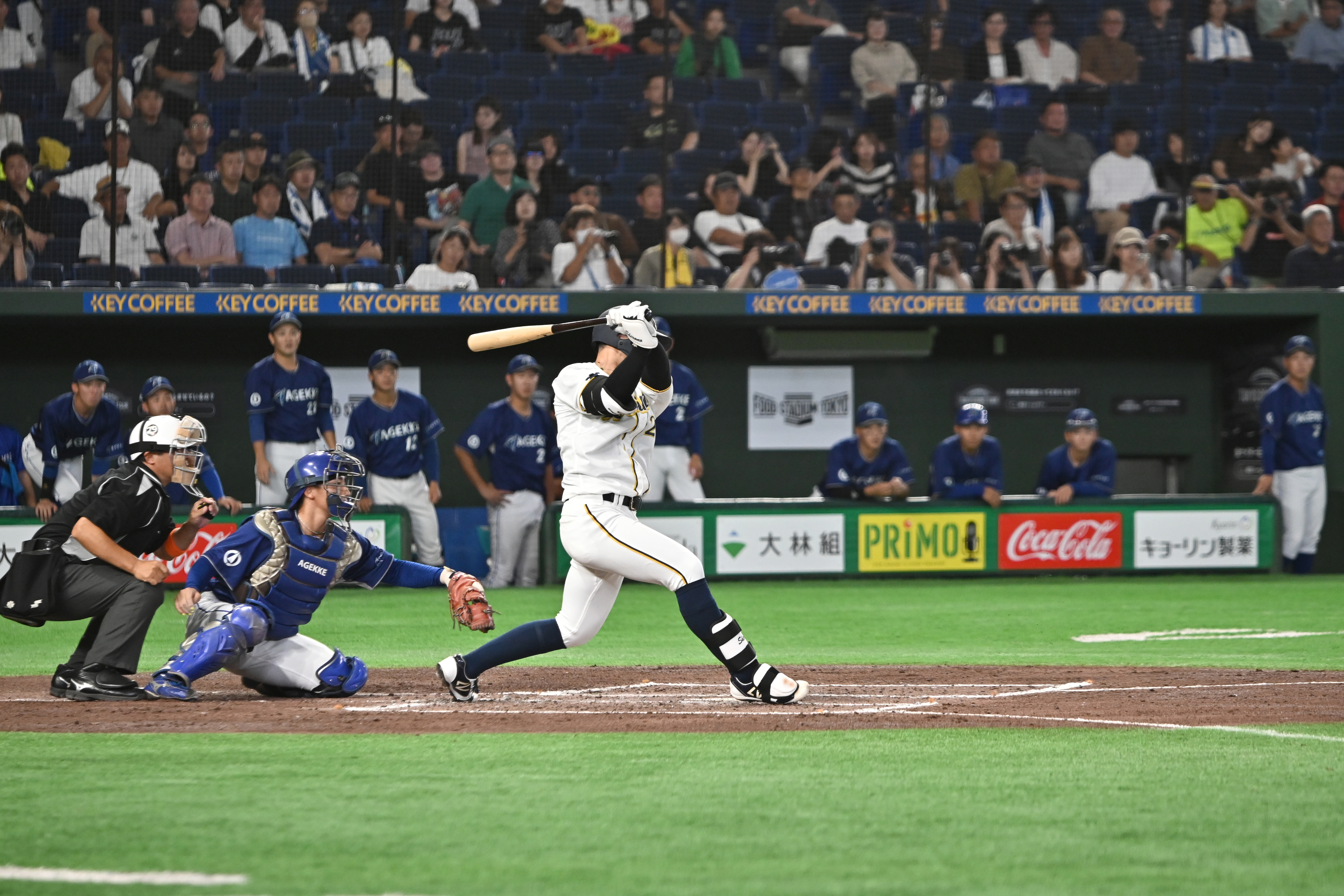 先制点を決めた城野選手
