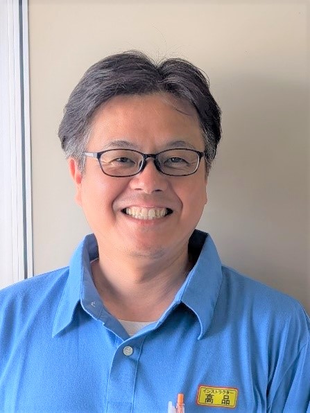 後から入室し、お客さまに声をかけた人 西濃運輸　千葉支店　髙品チーフマネージャー